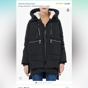 Orolay Down Jacket “Amazon Coat” Small